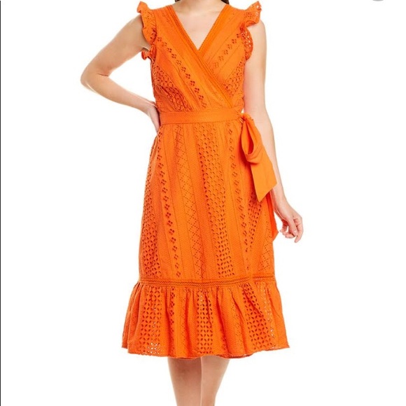 J. Crew Dresses & Skirts - J. Crew Eyelet Wrap Dress